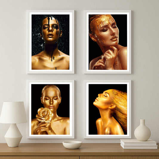 Golden Muse Gallery Walls