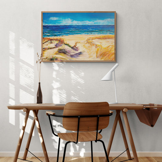Secluded Paradise Canvas Wall Painting