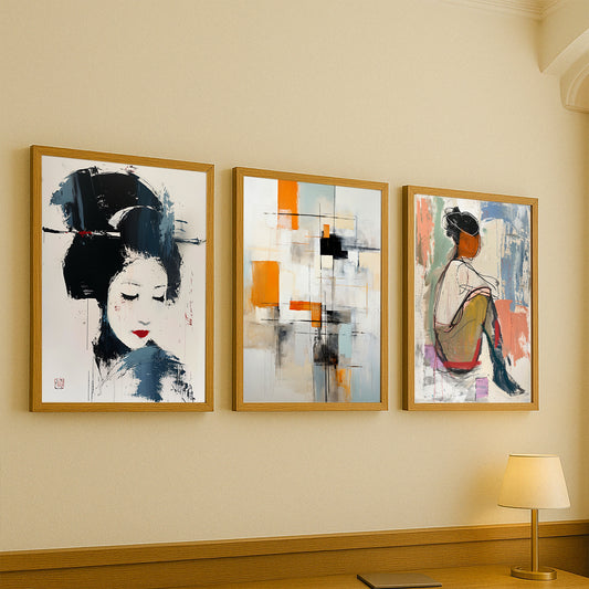 Minimalist Expressionism Gallery Walls
