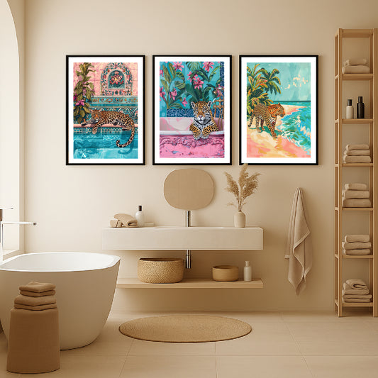 Exotic Jungle Retreat Gallery Walls