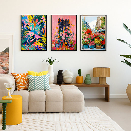 Floral Joyful Nature Gallery Walls