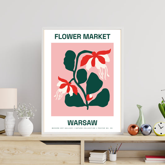 Blooms of Warsaw Canvas Print Wall Painting