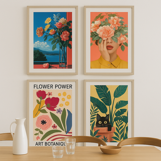 Bold Botanical Beauty Gallery Walls