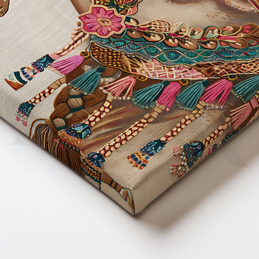 Desert Royalty Canvas Artwork for Living Room