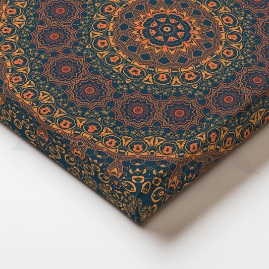 Royal Mandala Pattern Canvas Artwork for Living Room