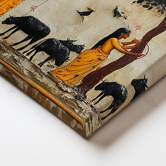 Sacred Grove Procession Canvas Artwork for Dining Room Wall Decor