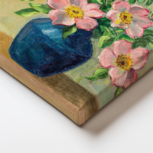 Blossoms in Harmony Canvas Wall Painting