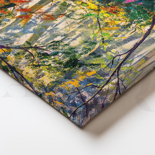 Nature's Colors Canvas Wall Painting