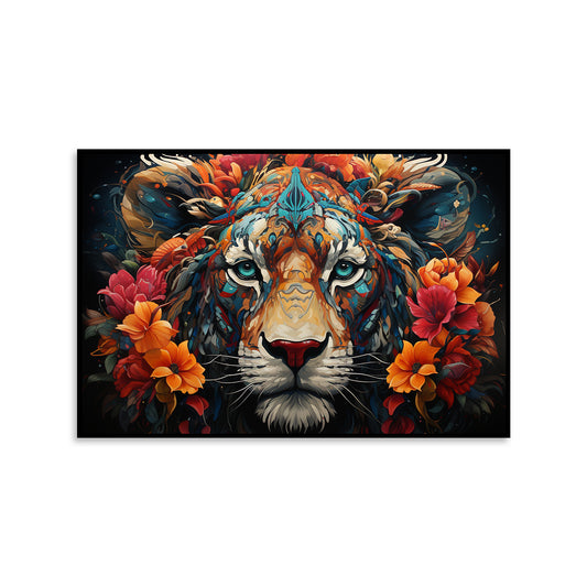 The Zen of the Jungle Print Canvas Wall  Painting
