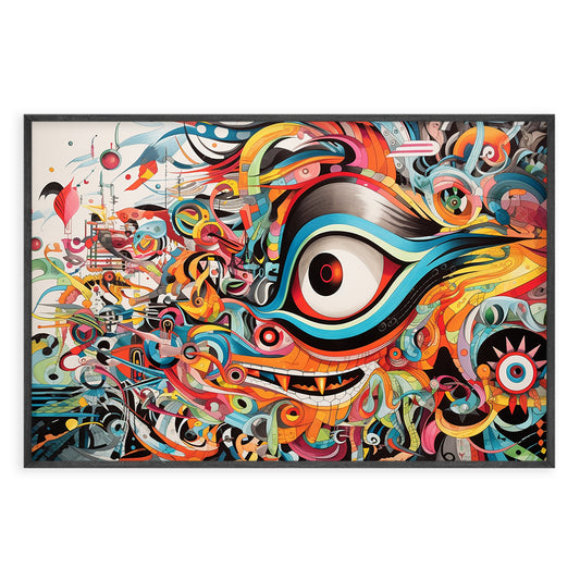 Gaze of the Soul Canvas Wall Painting