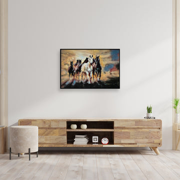 Dancing Wind Canvas Wall Painting