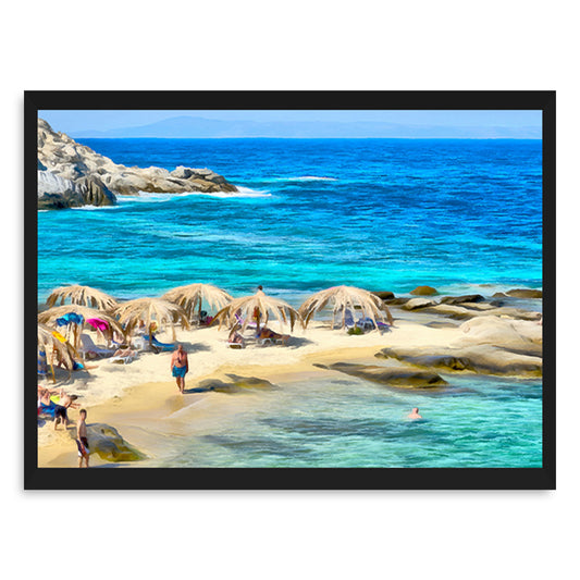 Beach Bliss Canvas Wall Painting