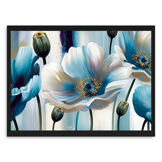 Glorious Peonies Canvas Wall Painting