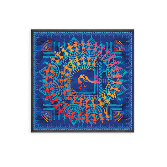 Tribal Expression Canvas Wall Painting
