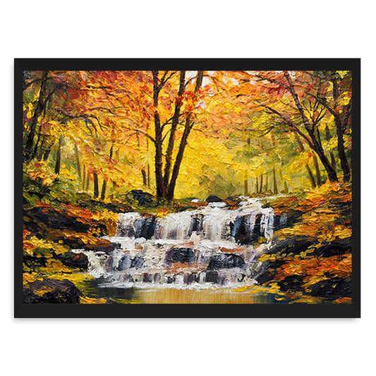 Cascading Bliss Canvas Wall Painting