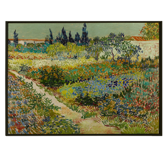 Van Gogh’s Garden at Arles: A Masterpiece in Full Bloom Art Print Canvas, a timeless masterpiece painting