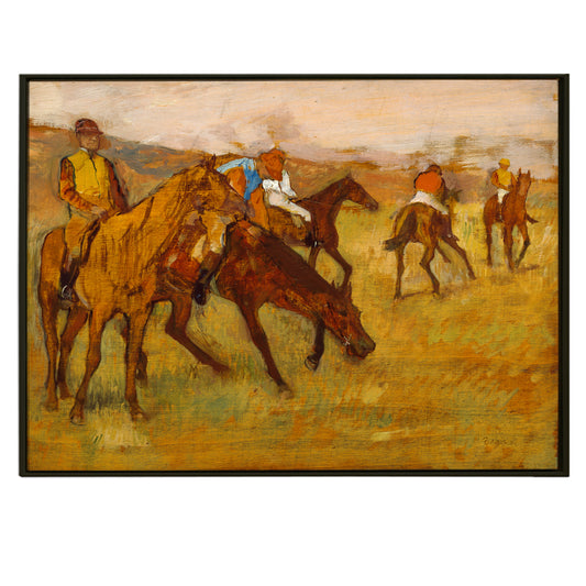 Before The Race By Edgar Degas Masterpiece Fine Art Print Canvas Painting