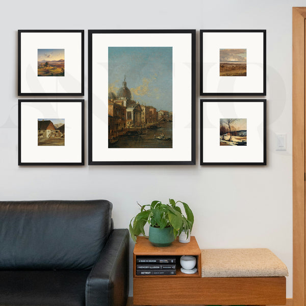 Timeless European Landscapes – Vintage Gallery Wall Art Set of 5