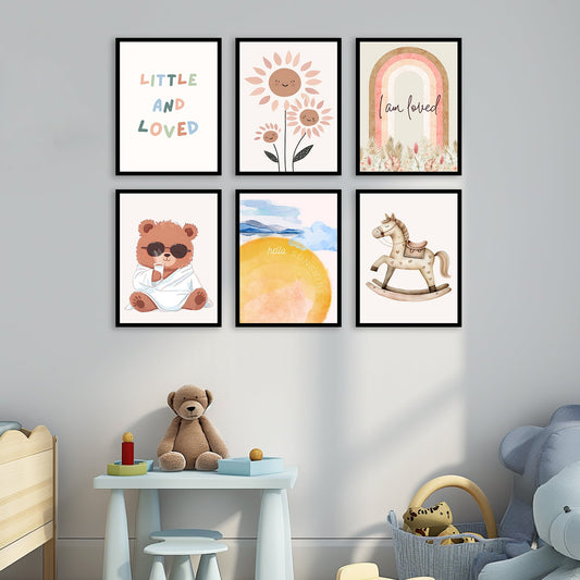 Sweet Nursery Wall Poster Set