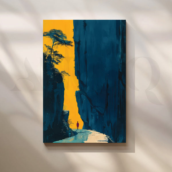 Golden Passage Canvas Pop Art