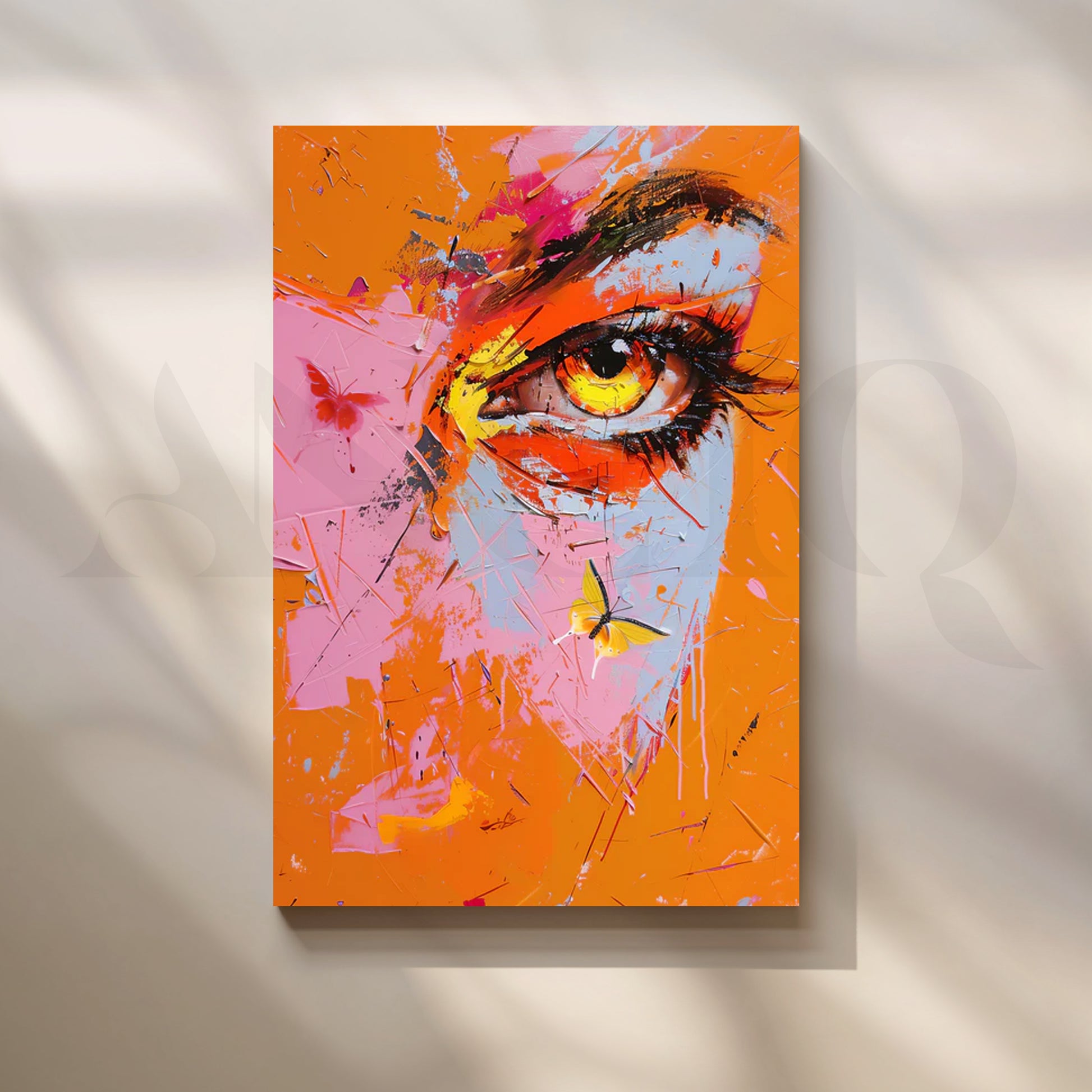 Firefly Gaze Canvas Artwork