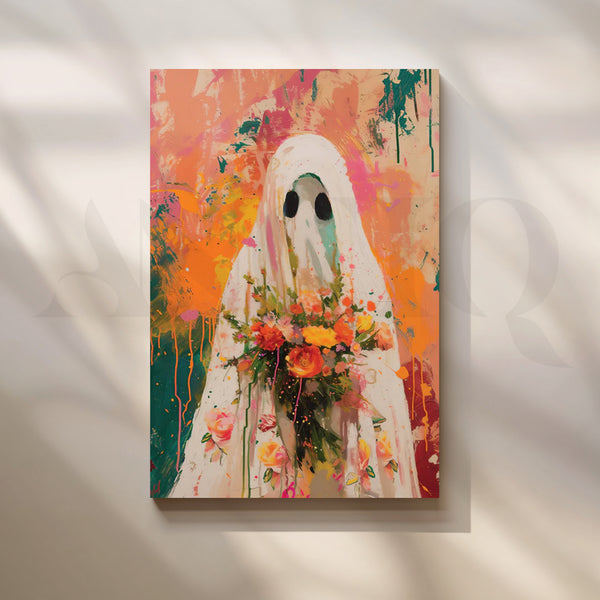 Floral Phantom Canvas Artwork