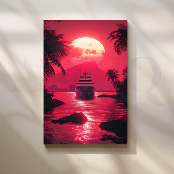 Sunset Voyage Wall Artwork