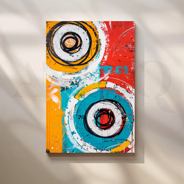 Kinetic Orbits Canvas pop Art