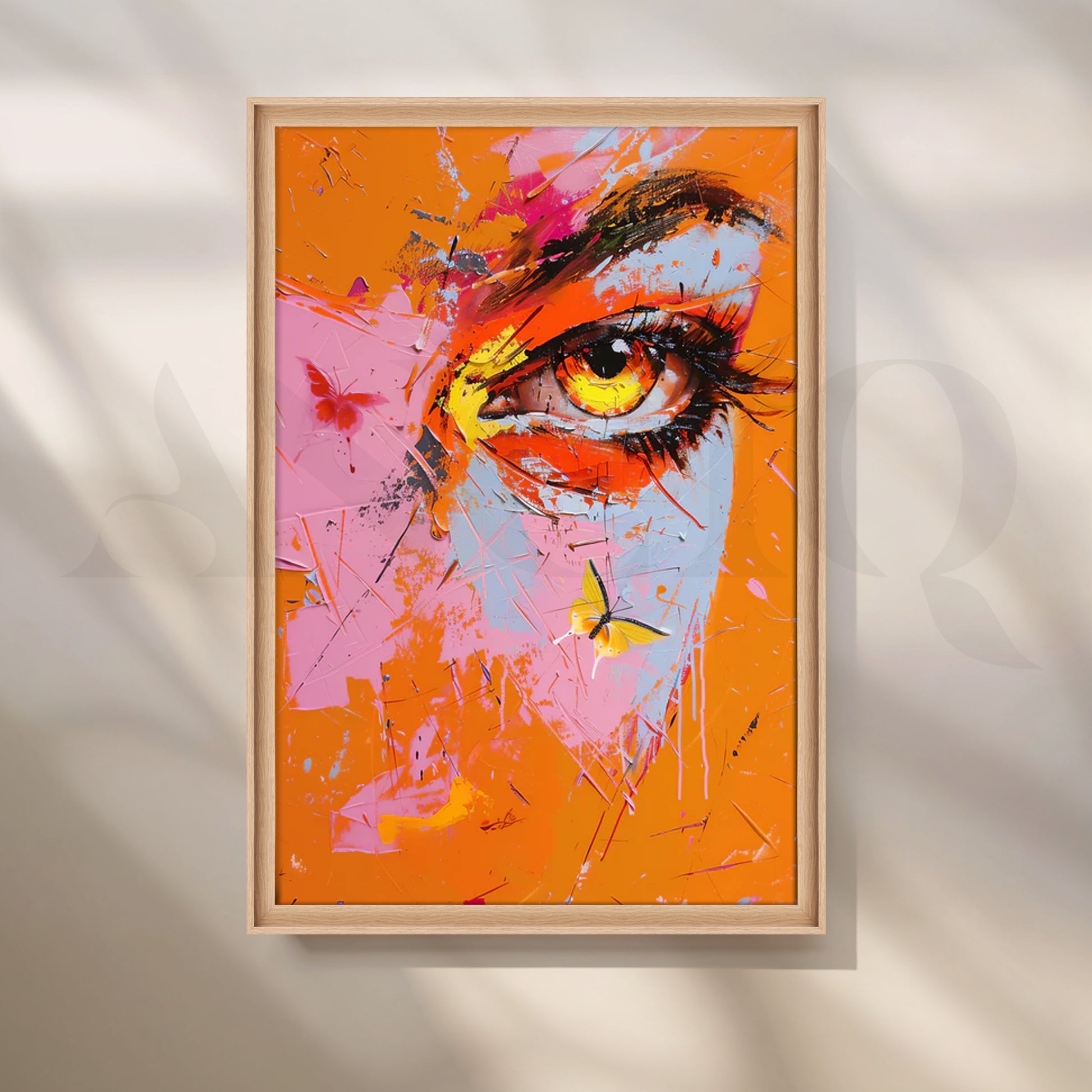 Firefly Gaze Canvas Artwork
