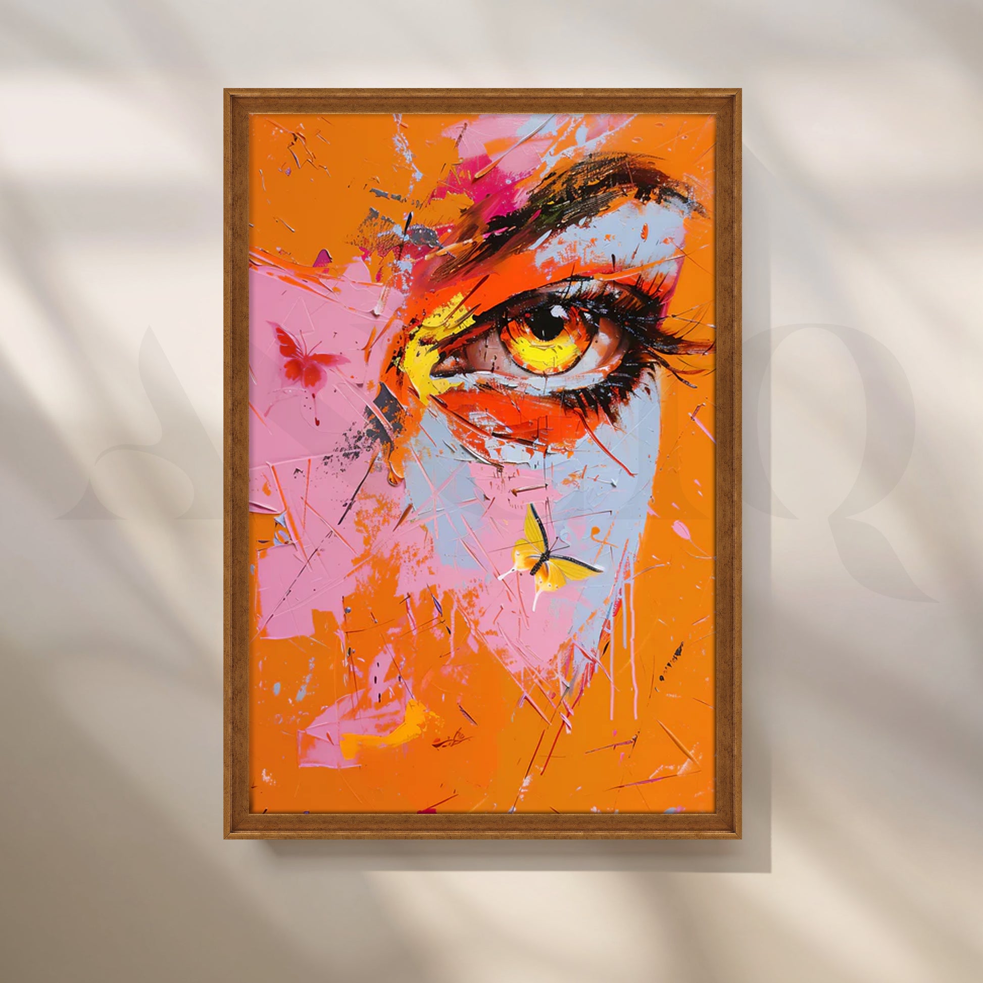 Firefly Gaze Canvas Artwork