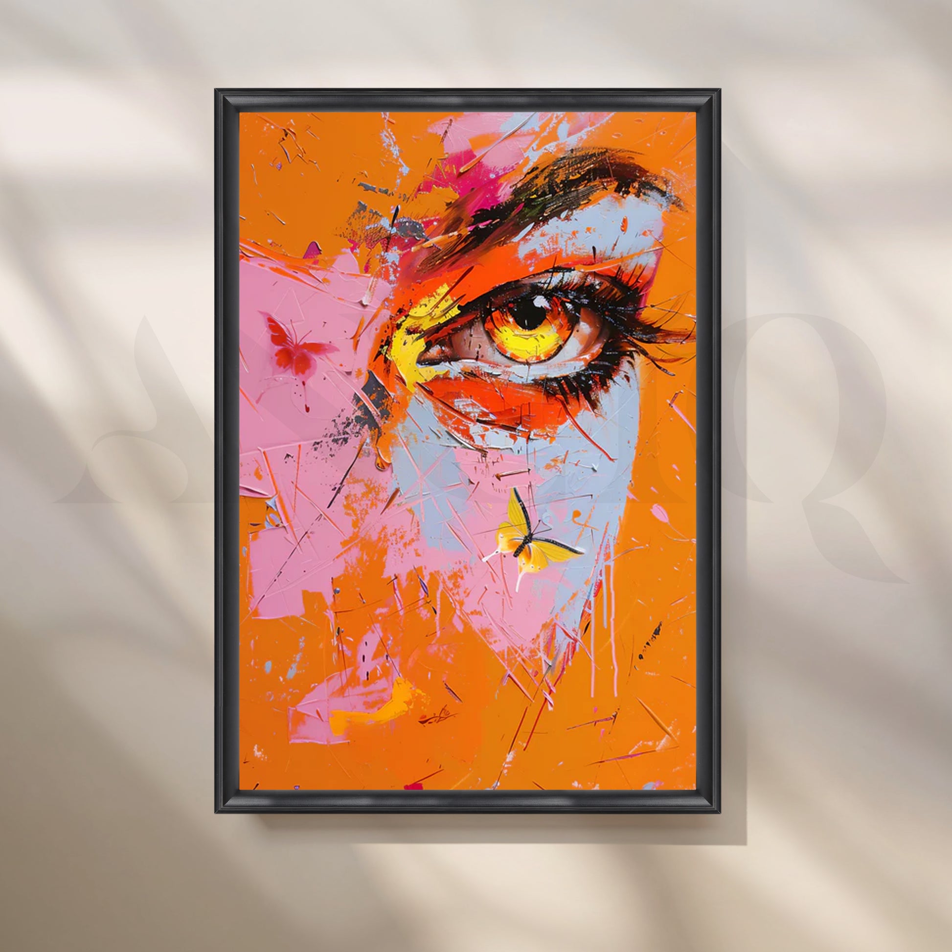 Firefly Gaze Canvas Artwork