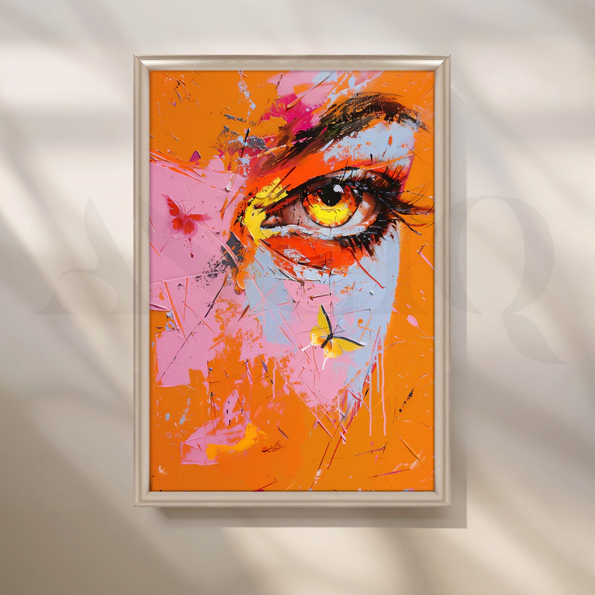 Firefly Gaze Canvas Artwork