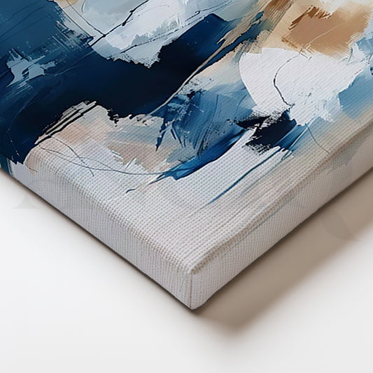Coastal Calm Canvas Painting for Living Room