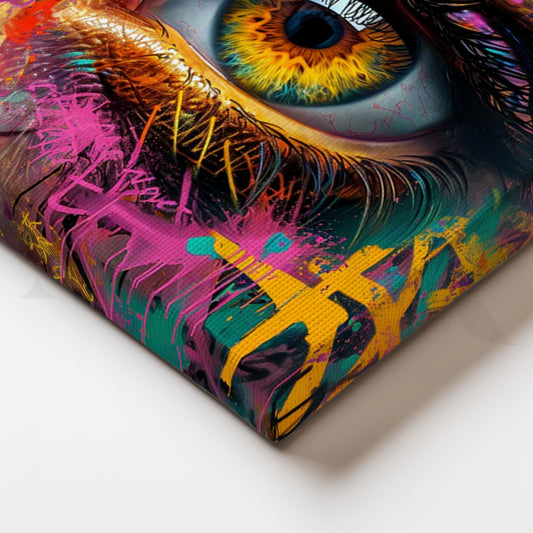 Graffiti Eye Wall Poster