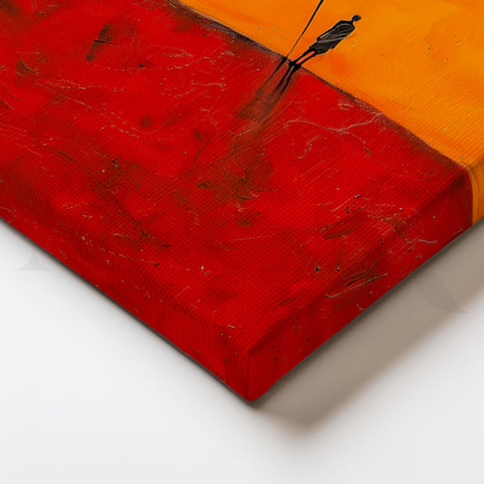 ‘Runway Rhythm’ Canvas Painting for Dressing Room