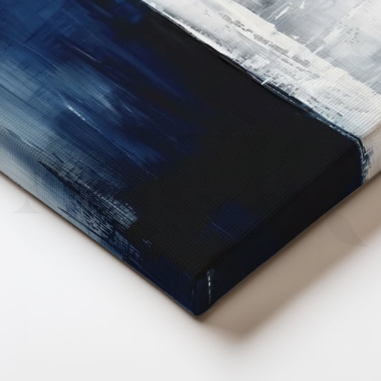 Midnight Horizon Canvas Painting for Bedroom
