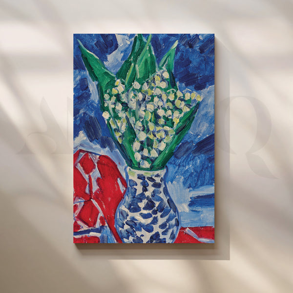 Lily Bloom Still Life Canvas Artwork