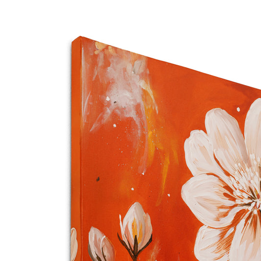 Close-up Detail Ivory Bloom