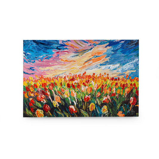 Where the Wild Tulips Rise with Gallery Wrap