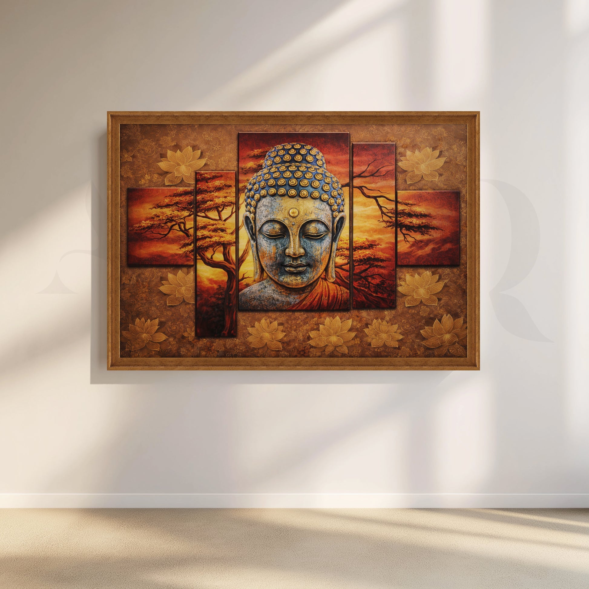 Buddha Serenity Panel Canvas Artwork