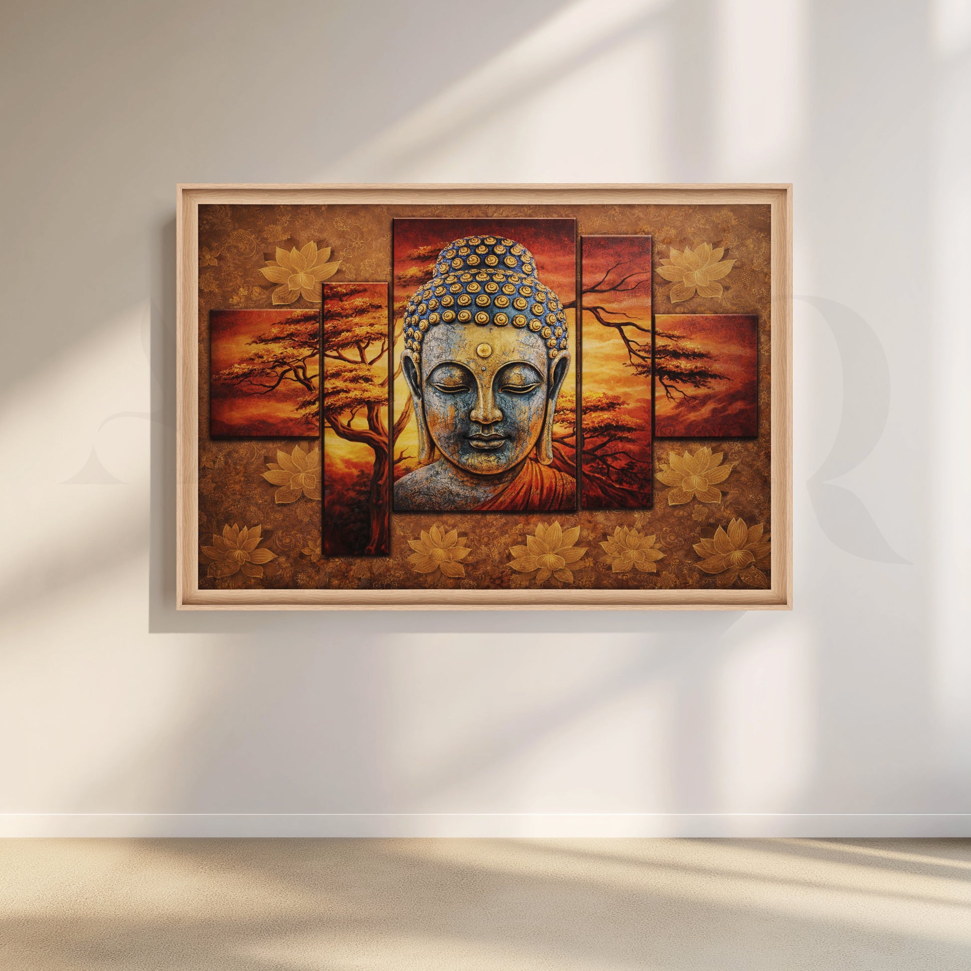 Buddha Serenity Panel Canvas Artwork