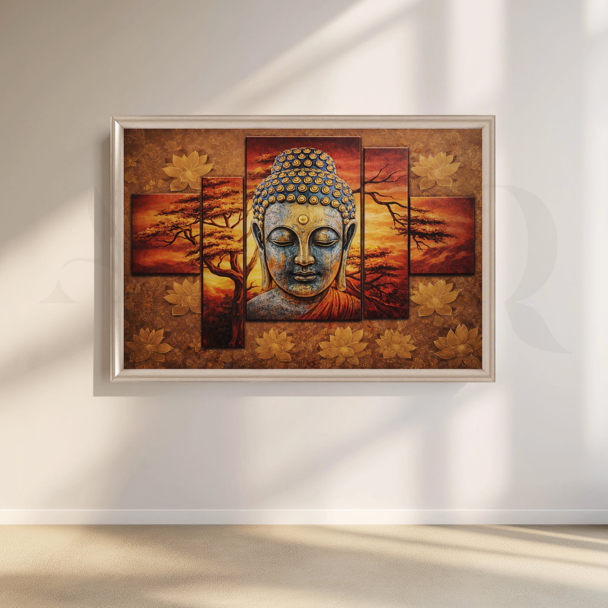 Buddha Serenity Panel Canvas Artwork