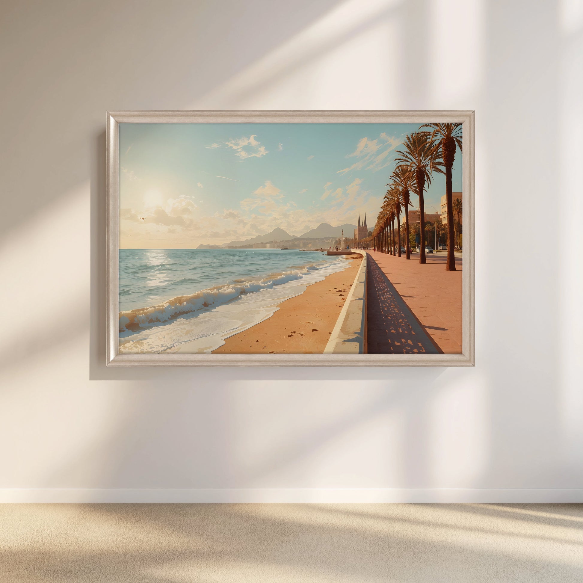 anciq-golden-palm-promenade-canvas-painting-for-living-room