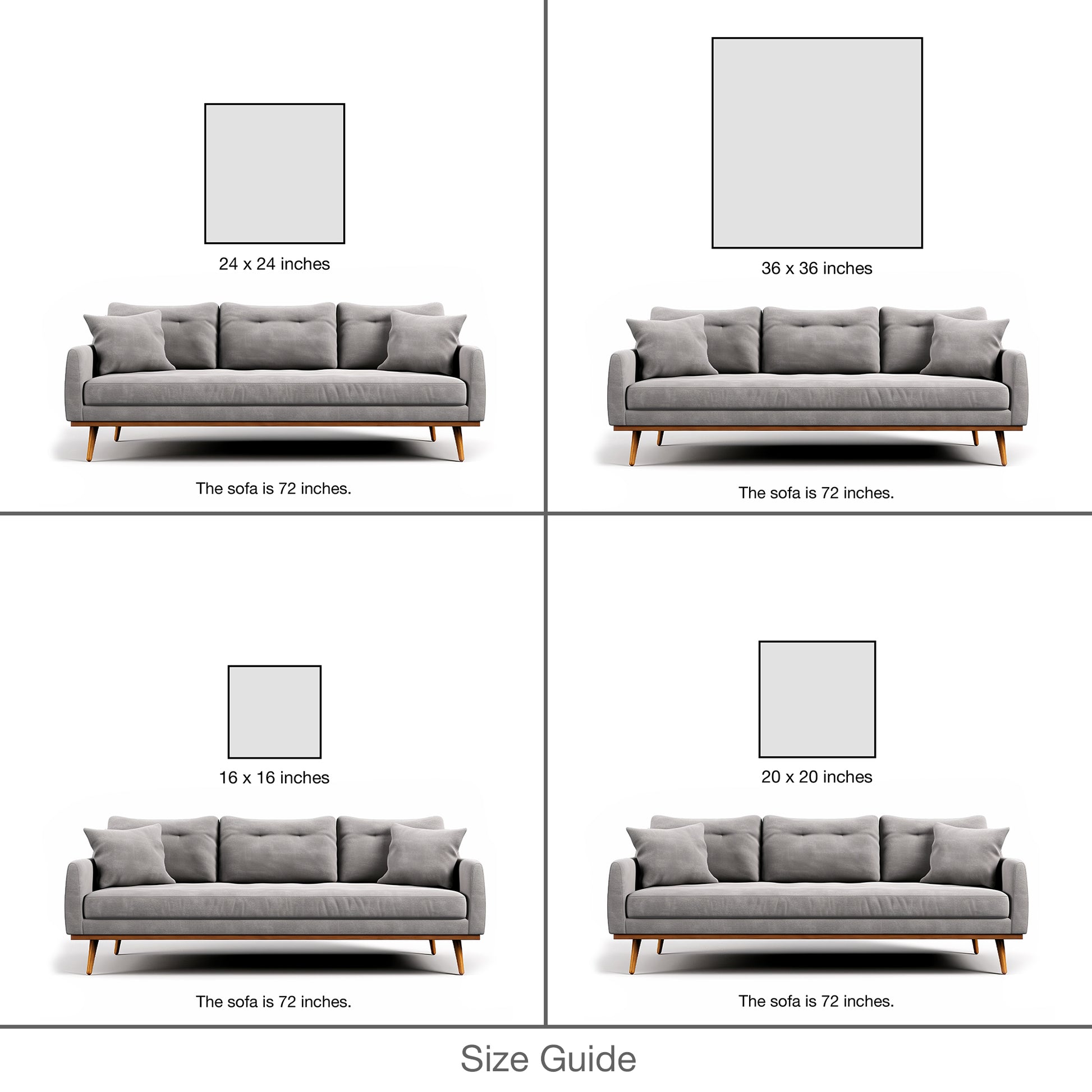 Contemporary Human Silhouette Canvas Artwork for Living Room