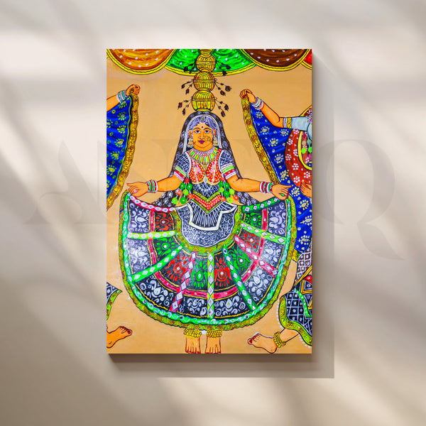 Tribal Dance Canvas Artwork
