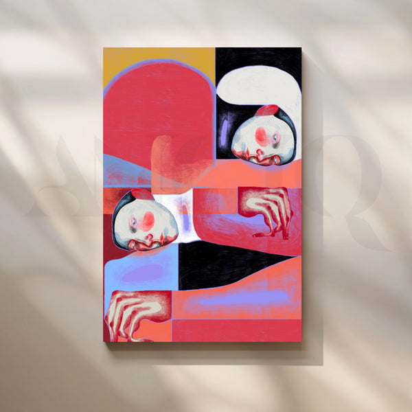 Dual Reverie Canvas Artwork
