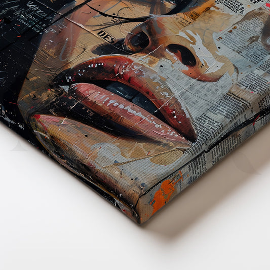 Liberty Collage Wall Painting