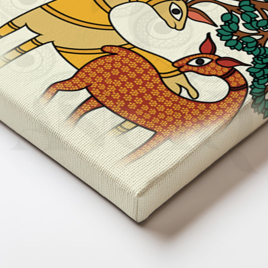 Under the Sacred Tree Canvas Artwork for Bedroom