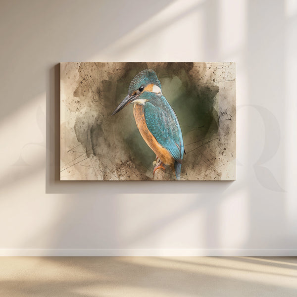 Azure Majesty Canvas Artwork