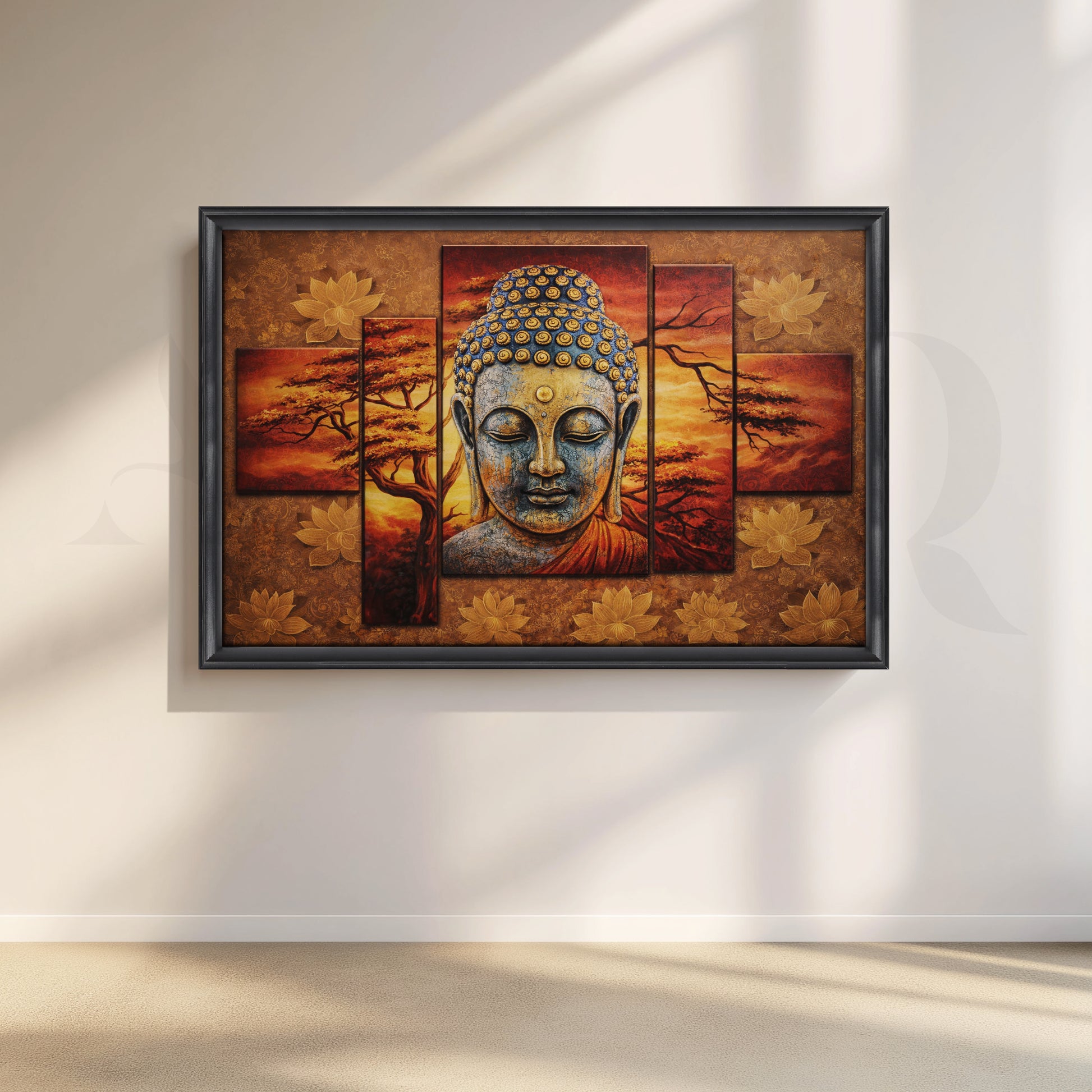 Buddha Serenity Panel Canvas Artwork